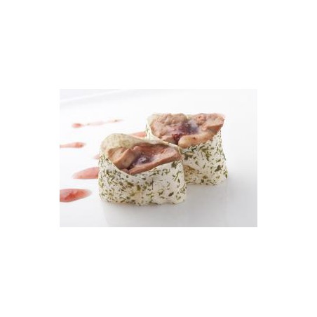 Sushi foie gras poêlé